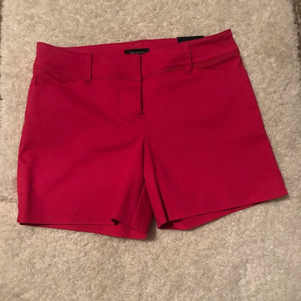 The Limited Tailored Short Size 4 - Temper Pink